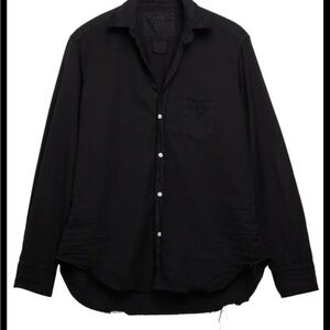 Frank & Eileen Relaxed Black Button-Up Long Sleeve Shirt